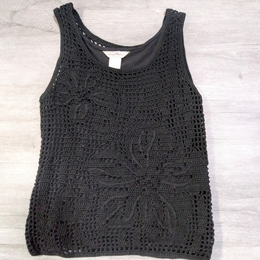 Tommy Bahama Crocheted Camisole Sz Sm